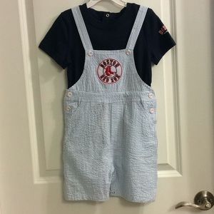 Red Sox overalls